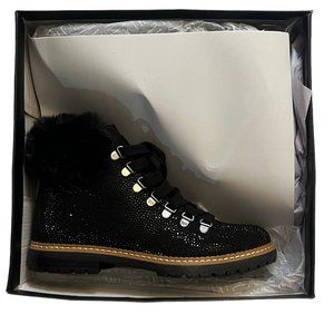 I.N.C. Black Bling Boots Size 7.5